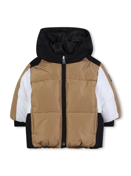 Piumino con cappuccio HUGO BOSS | J52477BISCOTTO